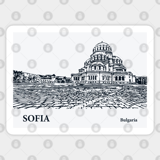 Sofia - Bulgaria Sticker by Lakeric